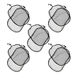 PAMINGONO 10 Stück Elastisches Haarnetz für Perücken und Extensions Extra Weit Atmungsaktives Mesh mit Kordelzug Stabiler Halt für Dutt Cosplay Professionelles Haarstyling Unisex