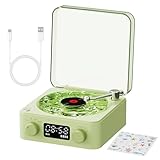 Plattenspieler,Plattenspieler - Tragbarer Plattenspieler, Elegance Plattenspieler für Disks, Unterhaltung | Waves Smart Plattenspieler, In unserem Plattenspieler befindet sich die perfekte