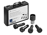 Mercedes-Benz Radsicherungssatz | M14 x 1,5 x 45 | schwarz