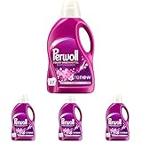 Perwoll Blütenrausch Waschmittel (27 Waschladungen), Feinwaschmittel reinigt sanft und erneuert Farben und Fasern, für alle farbigen Textilien, Color Waschmittel mit Dreifach-Renew-Technologie