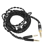 goodstumbler 4,4 mm Ausgewogenes Silberbekanntes Kopfhörerkabel für Brand AH D600 D7200 D7100 D9200 D5200, Meze 99 Klassiker, Fokaler Elear 2M / 3,9 Fuß Ersatzkabel