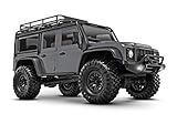 Traxxas TRX-4M 1/18 LD Land Rover Defender Scale Crawler Silber mit 4WD RTR Akku/Ladegerät