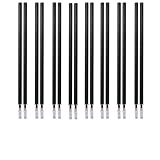 16 Stück Minen Kompatibel Mit Legami Nachfüllminen, Radierbarer Tinte Gelstiften, Höhe 13cm, Spitze 0.7mm, Nachfüllminen mit Radierbarer Tintenrolle (Schwarz * 16)