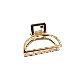 Goiern 8 Stück Kleine Gold Haarklammern Mini Haarklemmern für Frauen Metall Haaraccessoires Mini Haarspangen für Dickes und Dünnes Haar