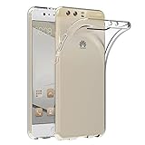AICEK Huawei P10 Plus Hülle, Transparent Silikon Schutzhülle für Huawei P10 Plus Case Crystal Clear Durchsichtige TPU Bumper Huawei P10 Plus Handyhülle