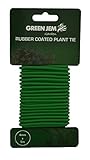 Green Jem Gummi-beschichteter Pflanzenbinder, grün