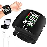 NAVESO Blutdruckmessgerät Handgelenk,Blutdruck Messgerät Handgelenk Digital, Automatische Deutsche Ausgabe, Handgelenk-Blutdruckmessgeräte, 99x2 Messwertspeicher, Blutdruckmesser für Den Heimgebrauch