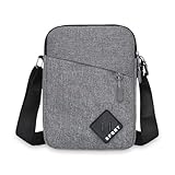 Aucuu Umhängetasche Schultertasche Messenger Bag, Umhängetasche Klein Herren, Oxford Herren Tasche, Herrentasche Zum Umhängen, Handy Schultertasche, Crossbody Handytasche für Arbeit Reise Alltagsleben