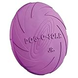 TRIXIE Dog Disc - robustes Hundespielzeug aus Gummi zum Apportieren - ø 15 cm, Hunde-Frisbee - 33500