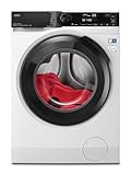 AEG Waschmaschine 9kg Serie 7000 ProSteam - Dampf-Programm – Weniger Bügeln & Mehr Frische, UniversalDose-Schublade für jedes Waschmittel bes. Effektiv für PODS, Mengenautomatik, 1600U/min, LR7EA75690