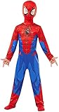 Rubie 's 640840l Spiderman Marvel Spider-Man Classic Kind Kostüm, Jungen, L (7-8 Jahre/128 cms) Halloween