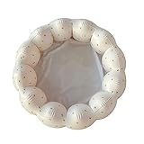 Blütenblattförmiger aufblasbarer Babypool, Faltbarer tragbarer Babypool für drinnen und draußen, PVC-Minipool für Kleinkinder im Alter von 0 bis 3 Jahren, Mädchen und, für (Typ 1)