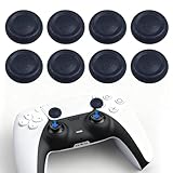 Uryxery rutschfeste Daumengriff Joystick Kappen für PS4 und PS5 Controller, Analogstick Aufsätze zum Schutz der Sticks, Gamecontroller Zubehör, 8er Set aus TPE