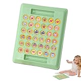 Memory Schach Spiel Für Kinder - 2 Spieler Zuordnungsspiel | 36 Muster Gedächtnis Schach Spiel - Für und Mädchen ab 3 Jahren für Zuhause und Unterwegs sowie für Kleinkinder