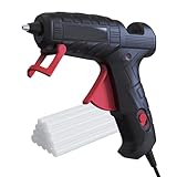 Heißklebepistole 20W – Präzise Mini-Klebepistole für filigrane Arbeiten – Für Ø7,2-mm Klebesticks – Ideal zum Basteln & Reparaturen – 30 Klebesticks inklusive