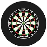 KOTO - King Pro + Dartbord Surround, Dart Surround für alle Dartscheiben, Dart Auffamgring zum Schutz Ihrer Pfeile und Wände