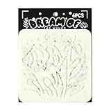 RGYBAO Schablonen für Meereslebewesen, wiederverwendbar, transparent, PET, für Malerei, Bastelprojekte, Wandkunst und Heimdekoration, 6 Stück