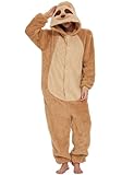 LATH.PIN Pyjamas Jumpsuit Panda Unisex Erwachsene Tier Onesie Cosplay Halloween Karneval Kostüme Damen Schlafanzug Tierkostüme Winter