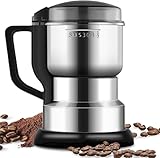 Mühle, multifunktional, 400 W, 35000 U/min, Edelstahl, Kaffeemühle und elektrischer Mixer, Mahlwerk für Kaffeebohnen, Leinsamen und andere Gewürze (A)
