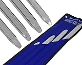 2EXTREME 4er Set Montierhebel Reifen 30-40-50-60cm Montiereisen Reifenmontierhebel Reparaturwerkzeug Reifenmontage Kit Manganstahl Montagehebel Reifenentferner für Fahrrad, Roller, Motorrad und Auto