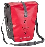 VAUDE Aqua Back Single Sondermodell mit Schirmlogo Hinterradtasche Gepäckträgertasche, Red SE