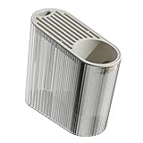 Desikixudy Messerhalter Aufbewahrungsregal Multifunktionales Tischregal Stäbchenkäfig Messerhalter Integrierte Aufbewahrungsbox,B