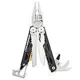 LEATHERMAN - Signal, Multi-Tool für den Outdoor-Einsatz, mit Feuerstein, Klingenschärfer und Signalpfeife, mit Nylon Holster
