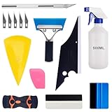 VBGURR Tönungsfolie Auto Scheibentönungsfolie Auto Tönungsfolien Werkzeug Kit Auto Folierung Für Tönungsfolie Auto,Fensterfolie Tönung Installation