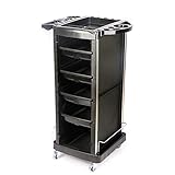 Friseurwagen Friseurprodukte Werkzeugwagen ABS + PP Material Friseurwagen Trolley Friseursalon Dauerhaar-Färbungs-Ausrüstungs-Wagen