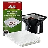 Melitta Professional Pyramidenfilterpapier Pa SF 202 S
