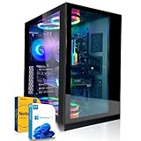 SYSTEMTREFF® Gaming PC AMD Ryzen 5 5600G 6x4.4GHz | AMD RX Vega 7 4K HDMI DX12 | 512GB M.2 NVMe | 8GB DDR4 RAM | Windows 11 | WLAN Desktop Computer Rechner für Gamer, Zocker