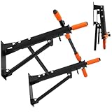 Panana Klimmzugstange für die Wand, Wandmontage, Pull Up Bar Klimmzugstange platzsparend klappbar, bis 200 kg, Fitnessstudio für Zuhause