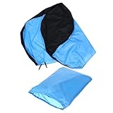 Angoily Outdoor Fahrradschutzhülle L Größe mit Metallring UV Beständig Atmungsaktiv Kratzfest Fahrradabdeckung für Außeneinsatz