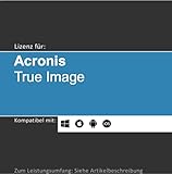 Lizenz für Acronis True Image I 2025 I 1-5 Gerät(e) I unbegrenzte Laufzeit I Vollversion | Windows/macOS/iOS/Android | Lizenzcode per Post o. E-Mail von softwareGO (Versand via E-Mail vorab, 1 Gerät)