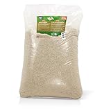 VERDURMAX 25 kg Rasensand 0,3–1,5 mm – Quarzsand Feuergetrocknet mit ca. 97% Quarz – Für Rasenpflege, Drainage & Bodenverbesserung