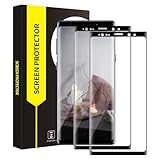 Carantee 2 Schutzfolie für Panzerglas für Samsung Galaxy S7 Edge, 9H Härte, Sensitive Touch Schutzglas, Anti-Bläschen, 3D Runde Kanten, Anti-Öl, HD Klarsicht Samsung S7 Edge Displayschutzfolie