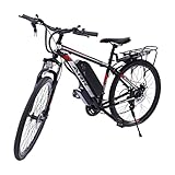 WUPYI2018 E-Bike 26 Zoll E-Mountainbike Mit 36V/10AH 21-Gang Elektrofahrrad 250W Motor 30km/h E-Fahrrad für Herren Damen Elektrofahrrad