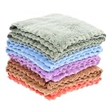 MOBUTOFU 10er Set Wasserabsorbierende Handtücher Für Kinder Und Babys Weiche Waschlappen Wiederverwendbare Babytücher Größe