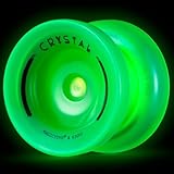 MAGICYOYO K2 JoJo für Kinder, Grünes YoYo leuchtet im Dunkeln, Responsives JoJo für Kinder, Unresponsives Yoyo für fortgeschrittene Spieler, Professionelles Finger-Spin-Tricks Yo-Yo+Jo-Jo Lager-Set