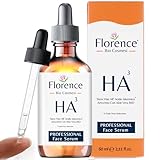 60 ml. Hochdosiertes Bio Hyaluron Serum mit Niacinamid, B5, Vitamin C und Aloe. Vegane Anti-Aging Gesichtspflege-Feuchtigkeitscreme. Hyaluronsäure serum für das Gesicht mit Anti-Falten-Wirkstoffen