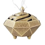 usefulbeauty Räucherstäbchenhalter – Ornamentbrenner für Weihrauch, Zubehör, Entspannung und Verbreitung von Düften für Schlafzimmer, Wohnzimmer, Tee und Meditation