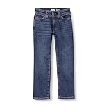 Amazon Essentials Jungen Gerade geschnittene Jeans in normaler Passform, Mittlere Waschung, 12 Jahre Große Größen