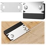 Kantenhobel Holz, Mini Handhobel, Kantenschneider Umleimer mit 1 Ersatzklinge für Holz PVC ABS, Holzbearbeitung Rutschfest Einhandhobel Schwarz