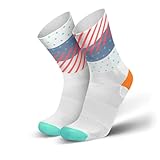 INCYLENCE ULTRALIGHT Laufsocken für Damen und Herren, atmungsaktiv und sehr dünn, 1 Paar (DE/NL/SE/PL, Numerisch, 43, 46, Regular, Regular, Wildness Inferno)