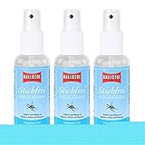 Ballistol Stichfrei Mücken- und Zeckenschutz 10 ml Pumpspray - Schützt zuverlässig vor Mücken, Zecken und Bremsen (3er Pack)
