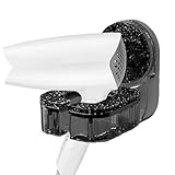 Wandhalterung für Haartrockner - Fönhalter mit Saugnapf | drehbarer Fönhalter für faule Haartrockner | Multifunktionale Wandhalterung für Haartrockner | Ideal für die
