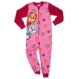 Paw Patrol Jumpsuit für Mädchen - Skye Overall Pyjama Schlafanzug Kinder Mehrfarbig Rosa/Pink (as3, Numeric, Numeric_98, Numeric_104, Regular)
