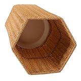 GETAJGHSD Khakifarbener Schirmständer Fürs Büro Rattan Schirmständer Kunststoff Schirmständer Für Handgeflochtenen Schirmhalter