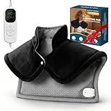 Wndy's Dream Heizkissen für Nacken Wärmekissen Beheiztes Nackenwickel zur Schmerzlinderung, Muskelverspannungen, Nacken- und Schulterwärmer