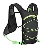 Ukbzxcmws Fahrradrucksack 7 L Tragbare Atmungsaktive Sporttasche Mit Reflektierendem Riemen Verstellbarer Lauf Tagesrucksack Nylon Rucksack